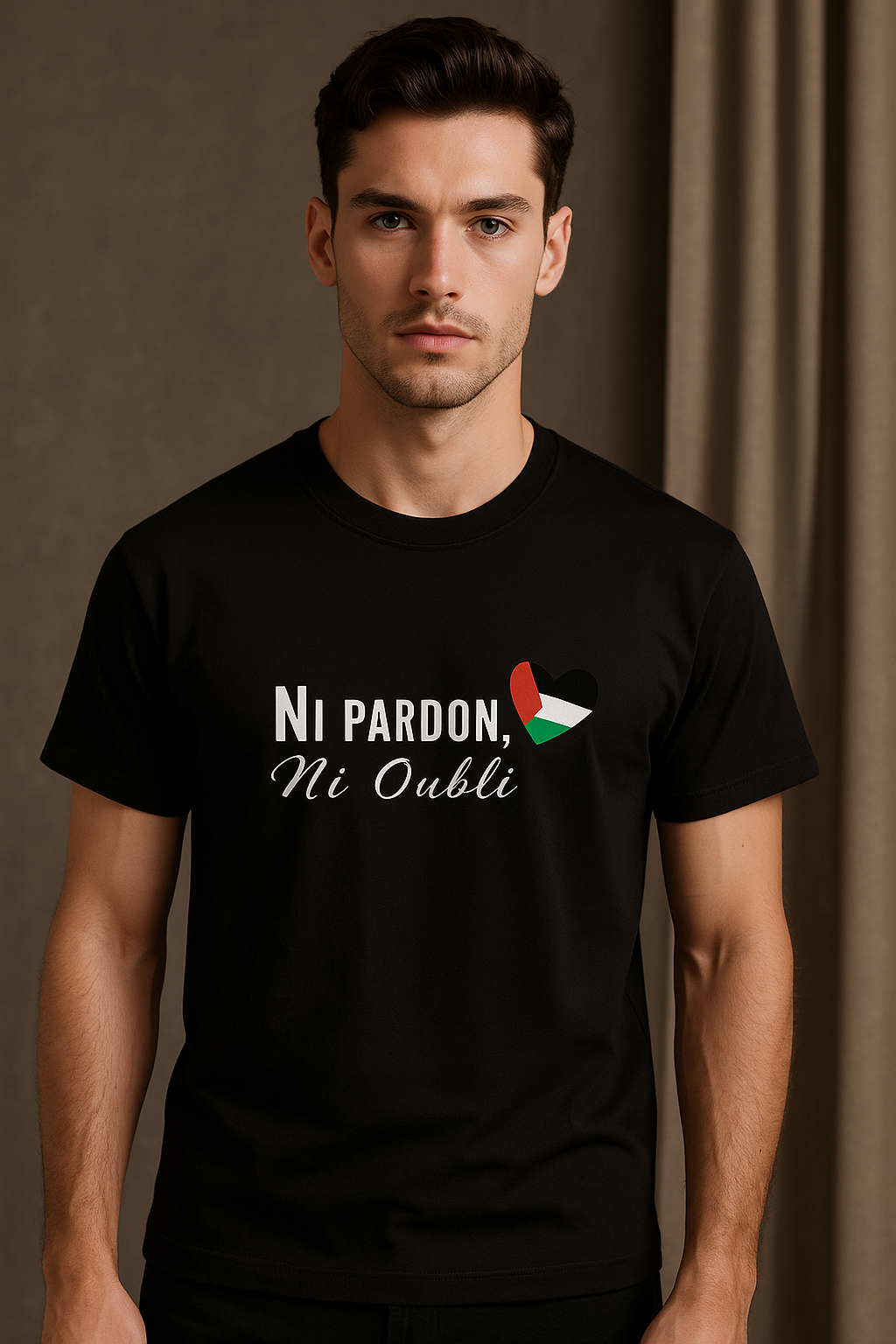 T-shirts en coton pour hommes - Ni Pardon Ni Oubli