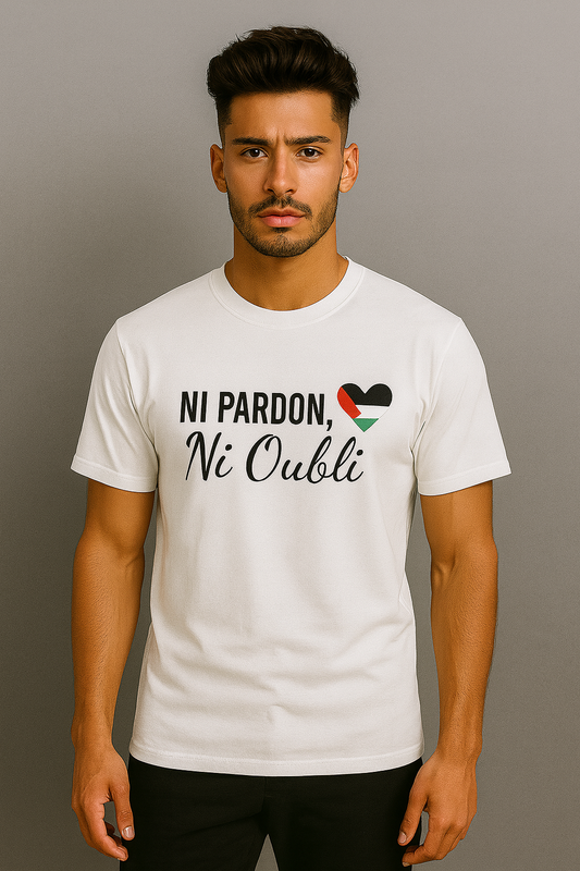 T-shirts en coton pour hommes - Ni Pardon Ni Oubli