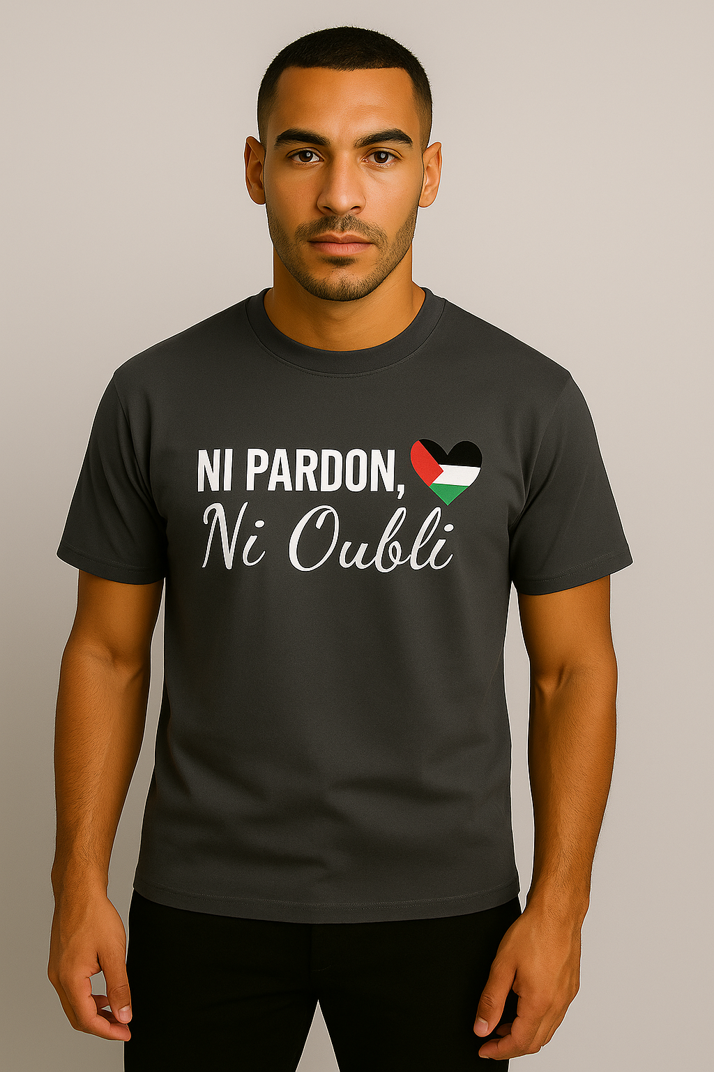 T-shirts en coton pour hommes - Ni Pardon Ni Oubli