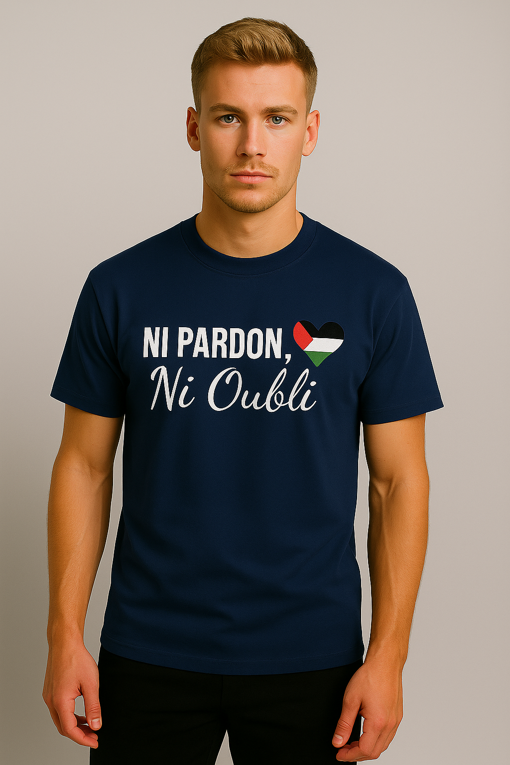 T-shirts en coton pour hommes - Ni Pardon Ni Oubli
