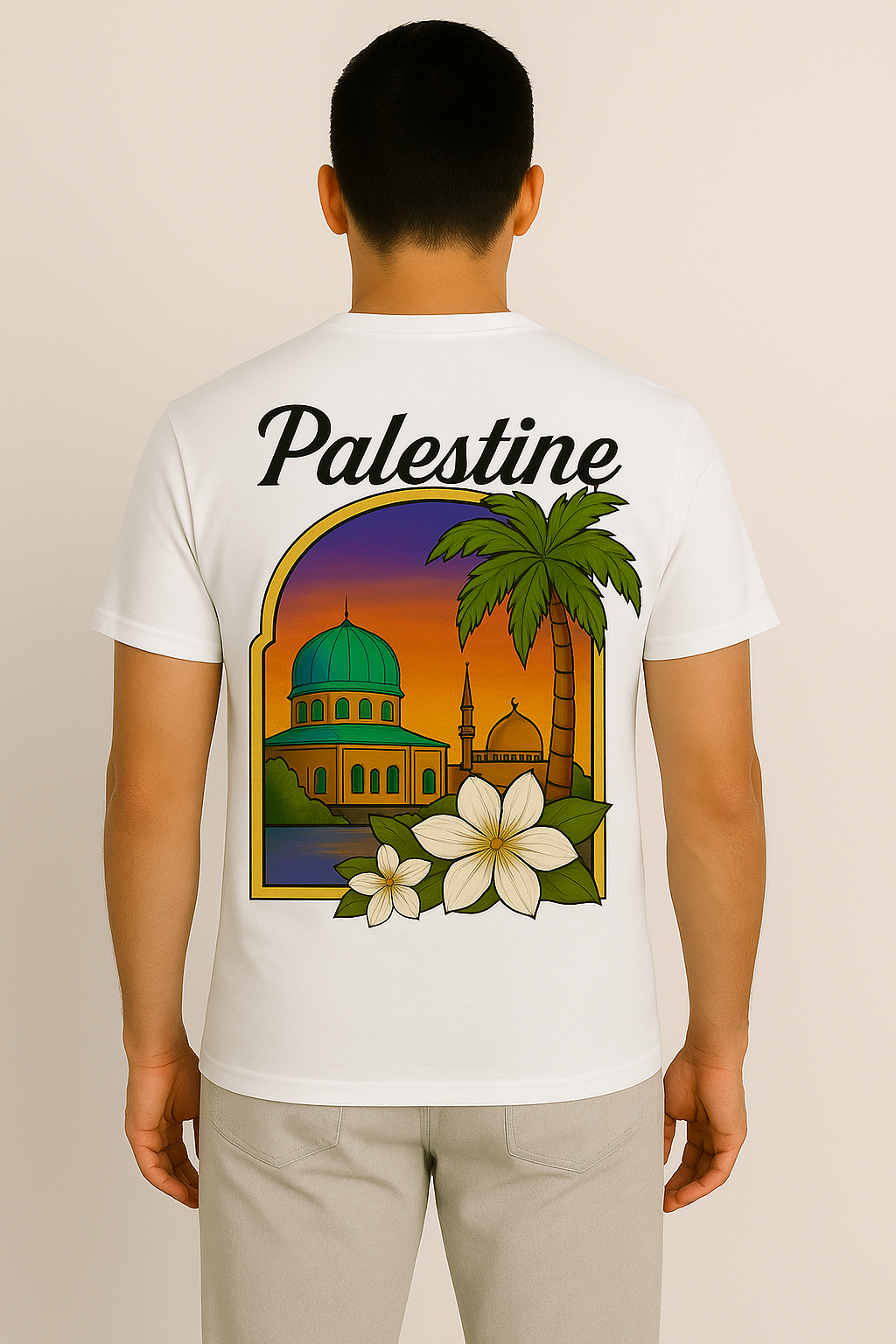 T-shirt Jasmin coton unisexe