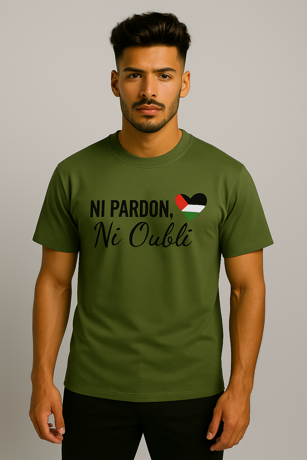 T-shirts en coton pour hommes - Ni Pardon Ni Oubli