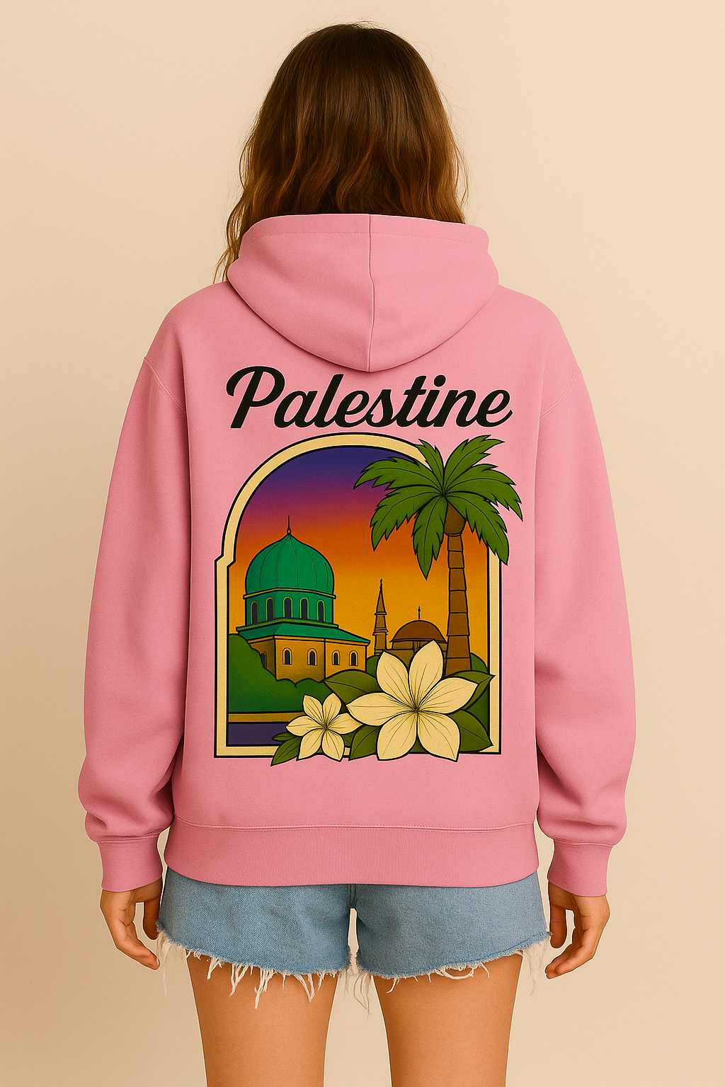 Sweat à capuche Jasmin unisexe