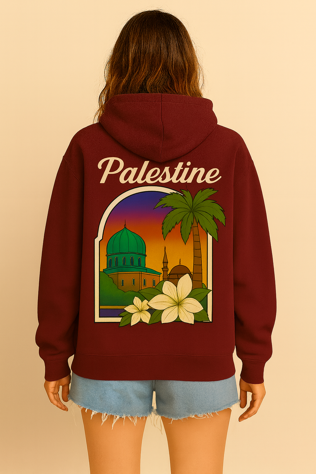 Sweat à capuche Jasmin unisexe